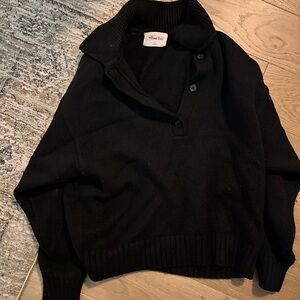 Wilfred free. Sweater. Vneck button.  Size small. Excellent condition